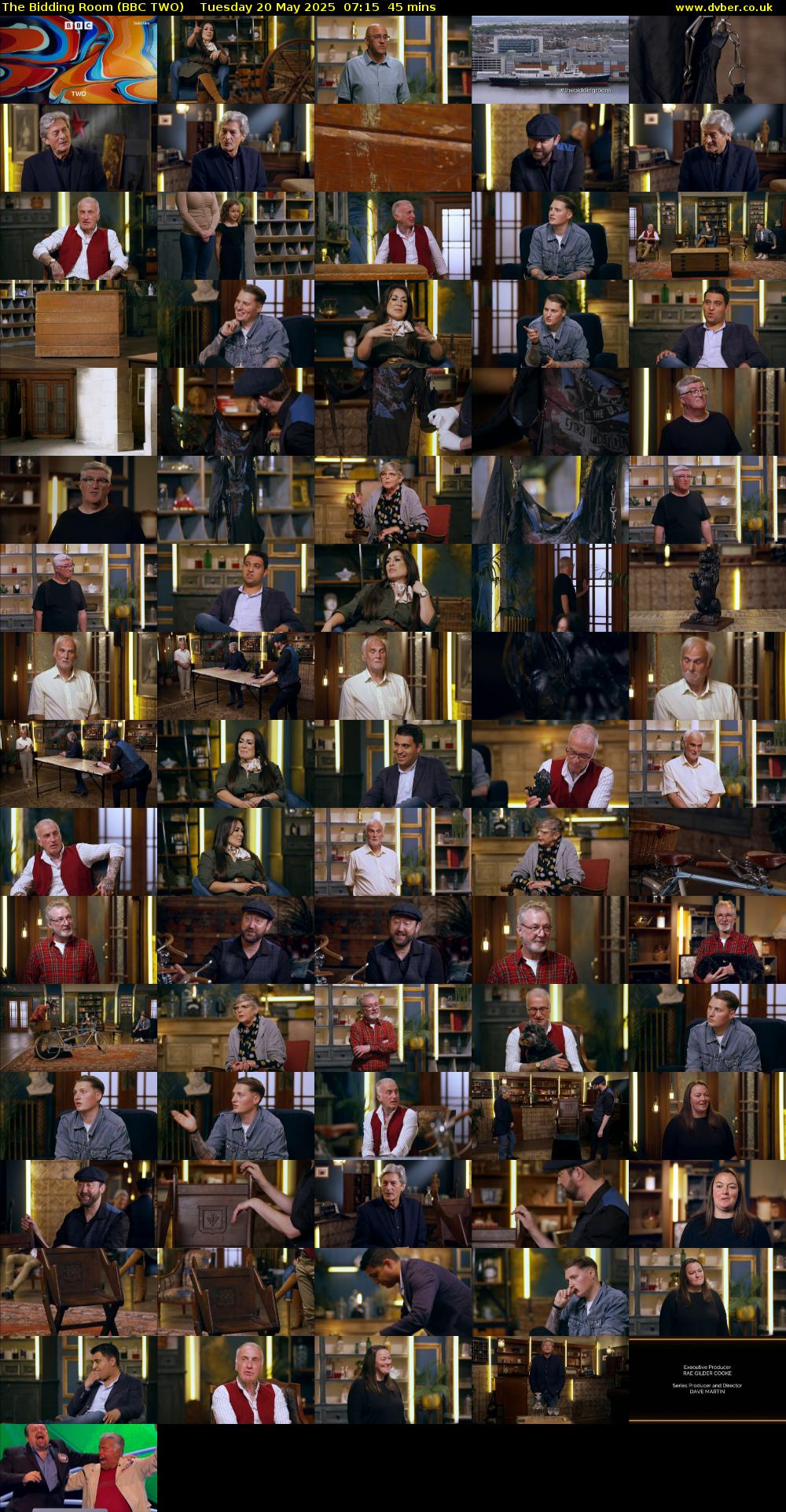 The Bidding Room (BBC TWO) Tuesday 20 May 2025 07:15 - 08:00