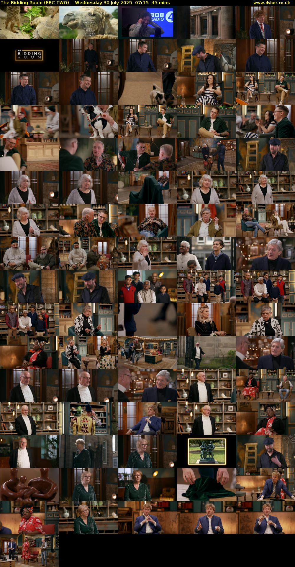 The Bidding Room (BBC TWO) Wednesday 30 July 2025 07:15 - 08:00