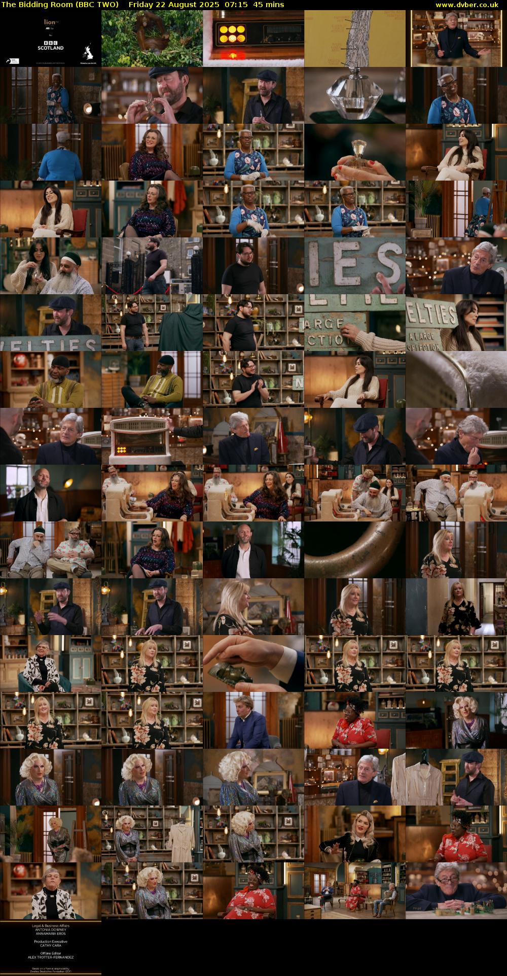 The Bidding Room (BBC TWO) Friday 22 August 2025 07:15 - 08:00