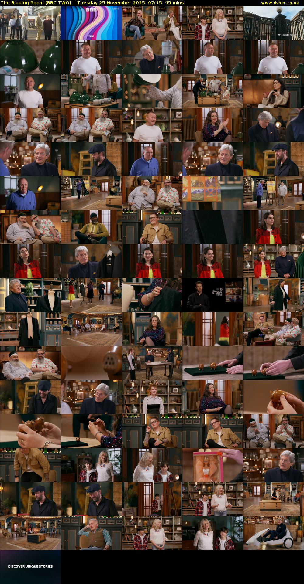 The Bidding Room (BBC TWO) Tuesday 25 November 2025 07:15 - 08:00