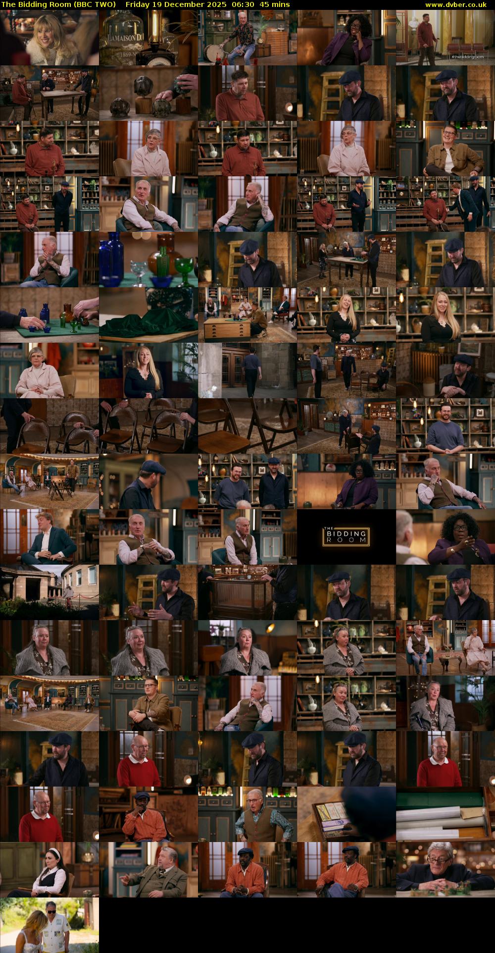 The Bidding Room (BBC TWO) Friday 19 December 2025 06:30 - 07:15