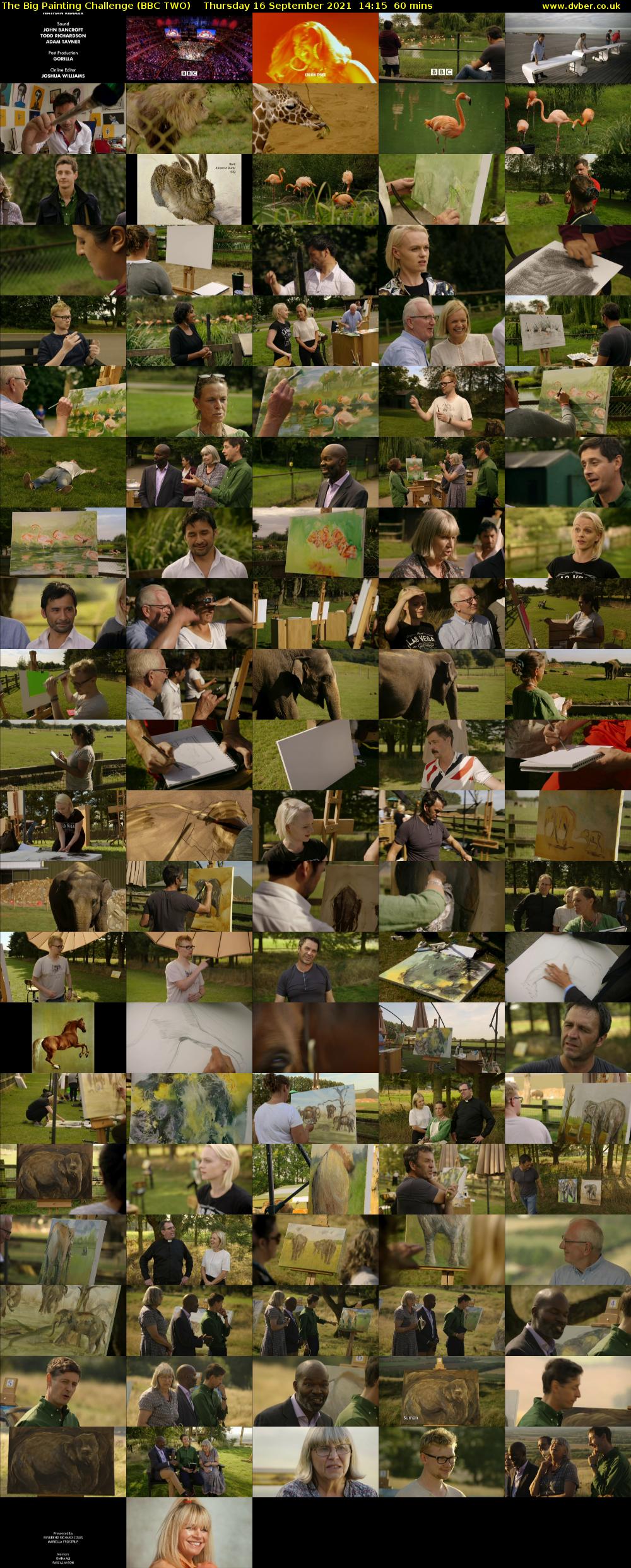The Big Painting Challenge (BBC TWO) Thursday 16 September 2021 14:15 - 15:15