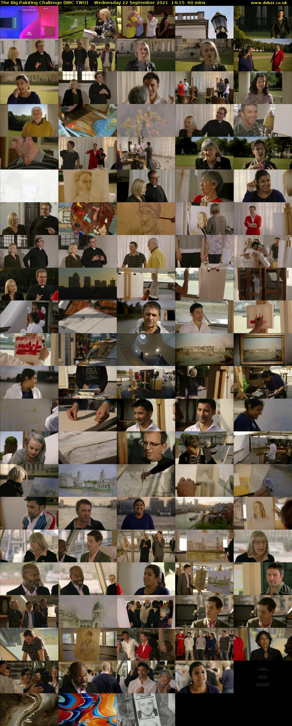 The Big Painting Challenge (BBC TWO) Wednesday 22 September 2021 14:15 - 15:15