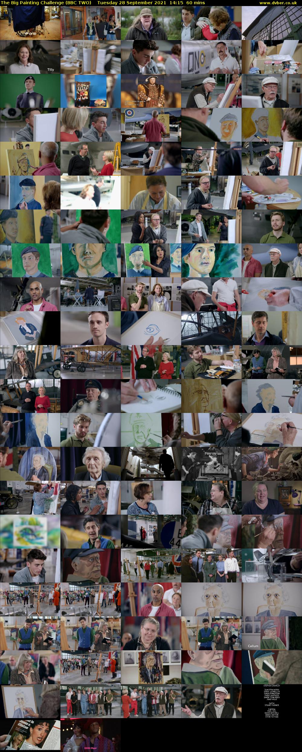 The Big Painting Challenge (BBC TWO) Tuesday 28 September 2021 14:15 - 15:15