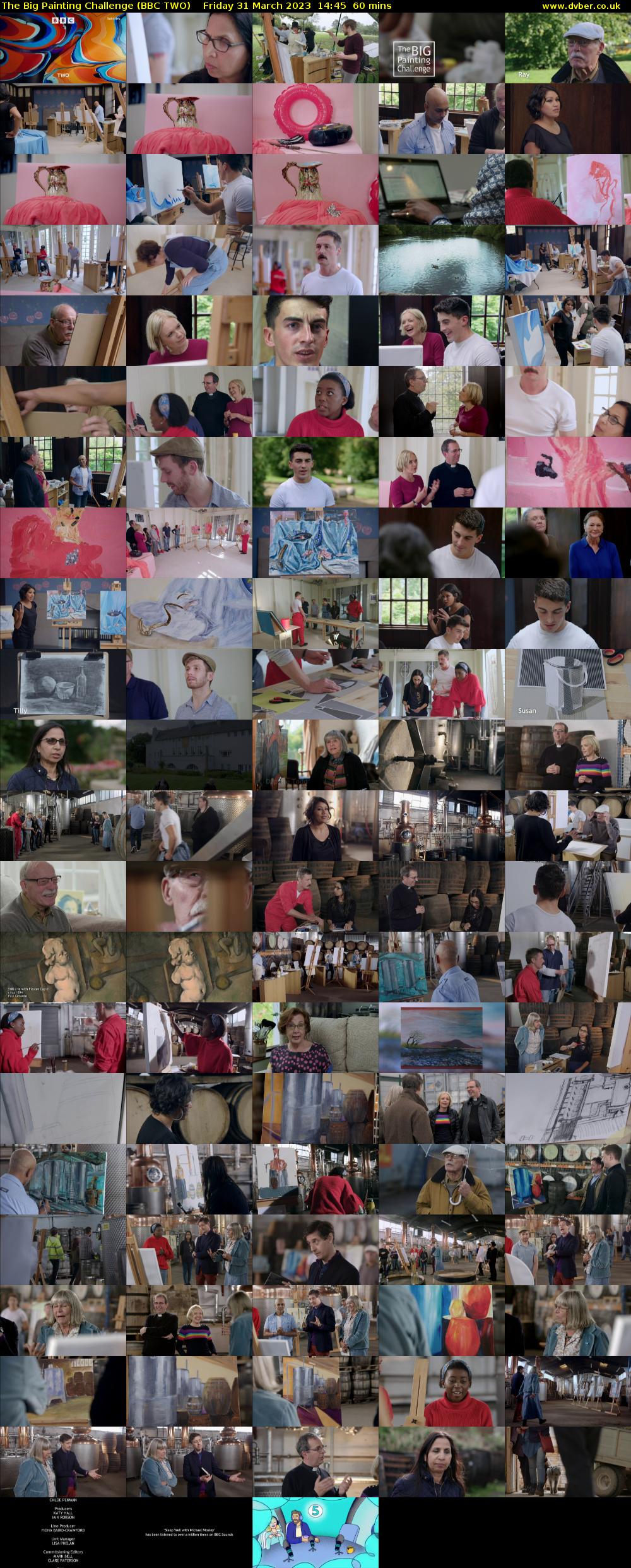 The Big Painting Challenge (BBC TWO) Friday 31 March 2023 14:45 - 15:45