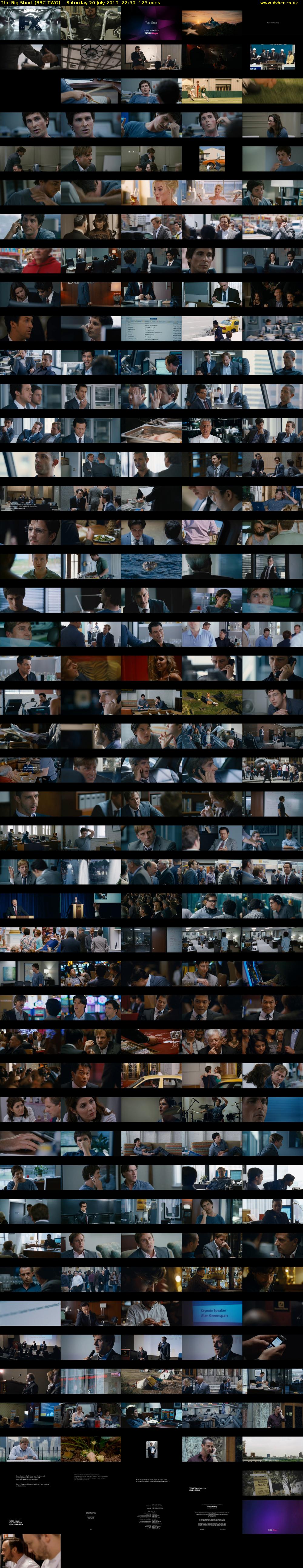 The Big Short (BBC TWO) Saturday 20 July 2019 22:50 - 00:55