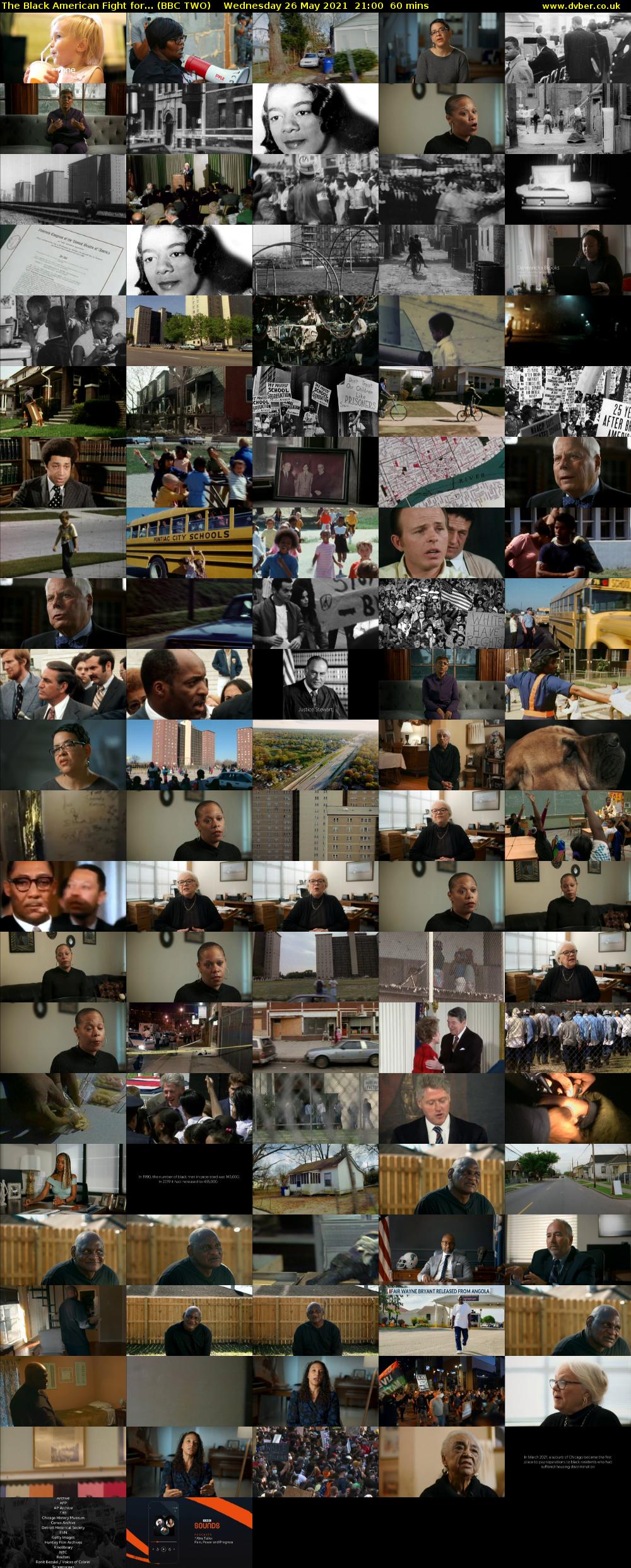 The Black American Fight for... (BBC TWO) Wednesday 26 May 2021 21:00 - 22:00