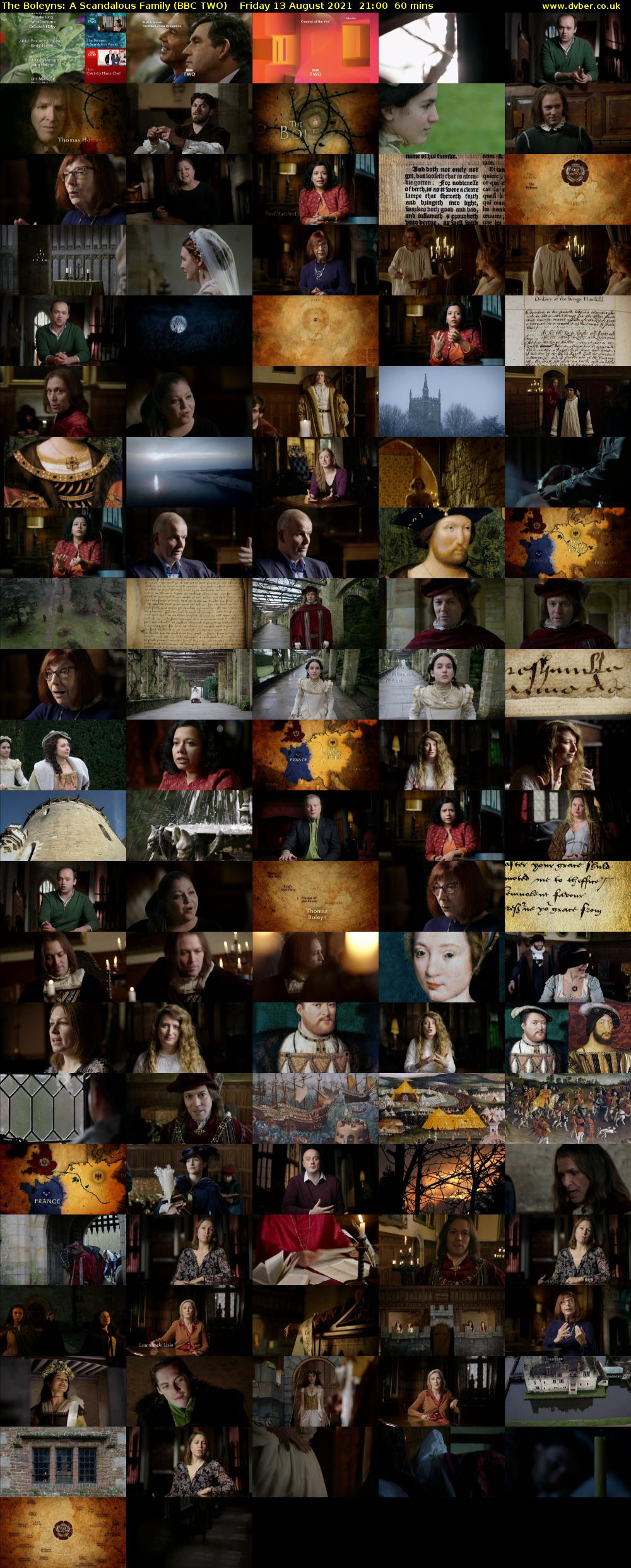 The Boleyns: A Scandalous Family (BBC TWO) Friday 13 August 2021 21:00 - 22:00