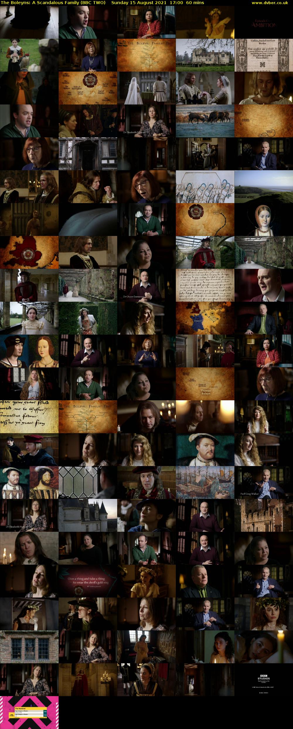 The Boleyns: A Scandalous Family (BBC TWO) Sunday 15 August 2021 17:00 - 18:00