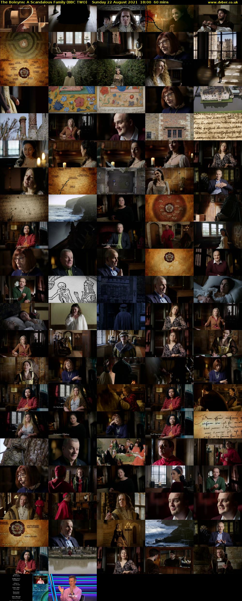 The Boleyns: A Scandalous Family (BBC TWO) Sunday 22 August 2021 18:00 - 19:00