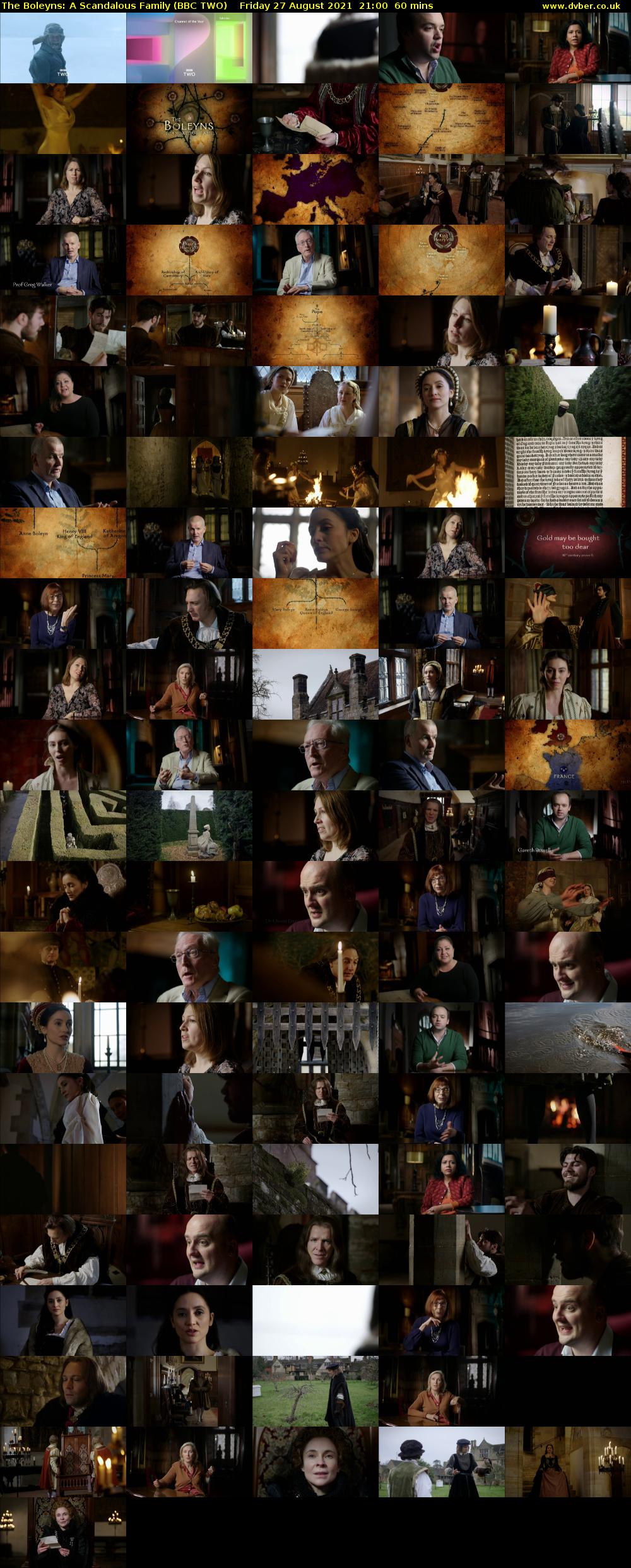The Boleyns: A Scandalous Family (BBC TWO) Friday 27 August 2021 21:00 - 22:00