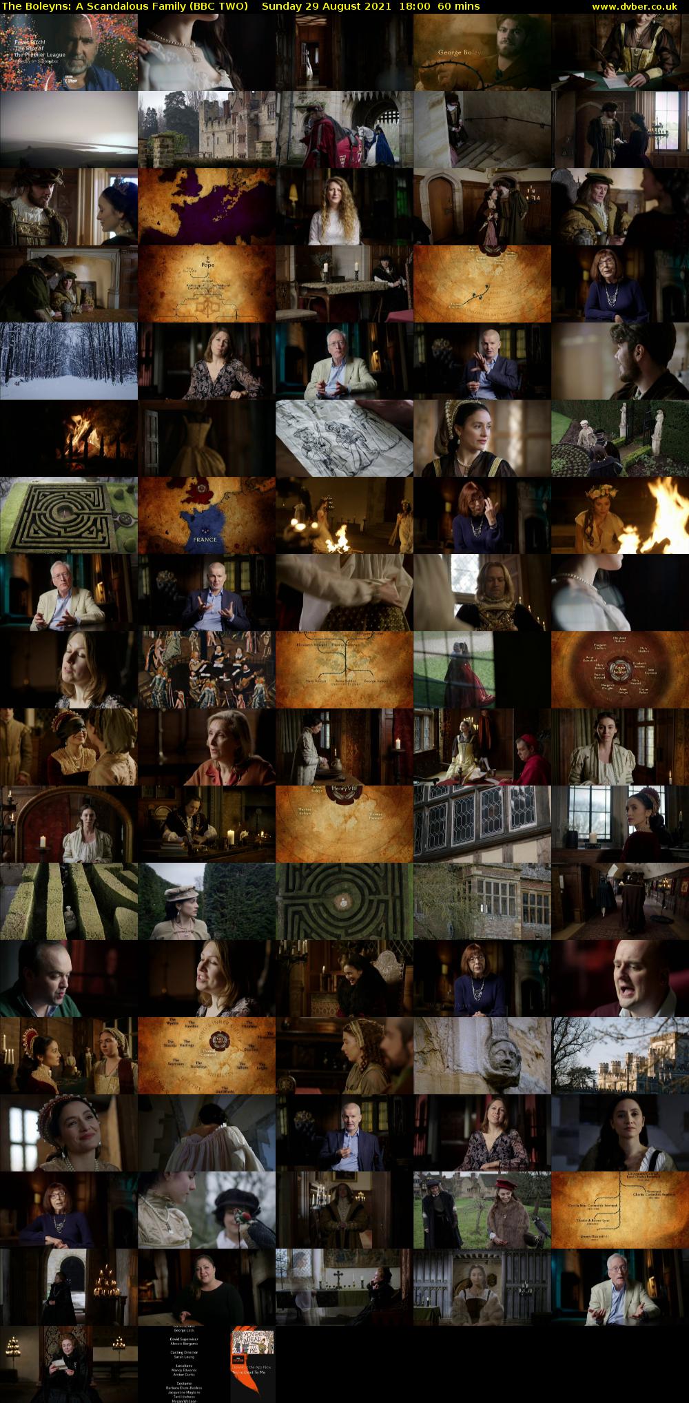 The Boleyns: A Scandalous Family (BBC TWO) Sunday 29 August 2021 18:00 - 19:00