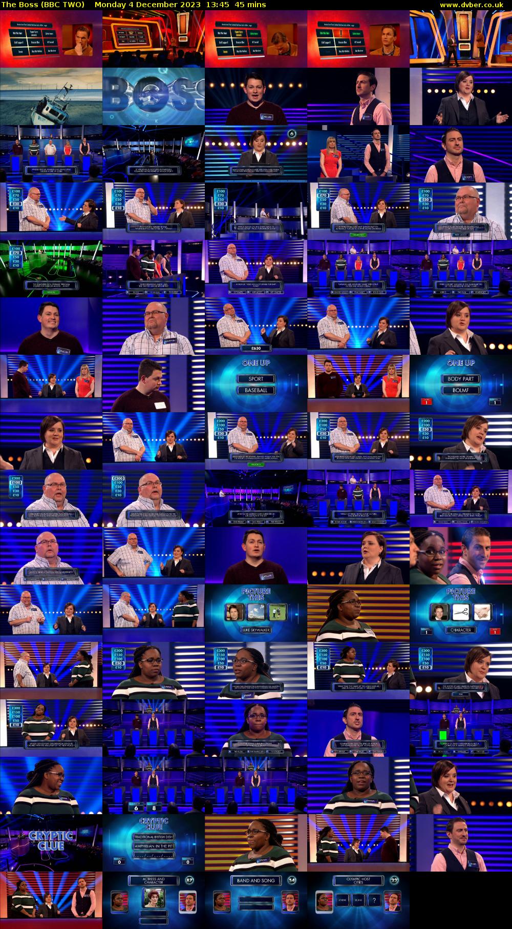 The Boss (BBC TWO) Monday 4 December 2023 13:45 - 14:30
