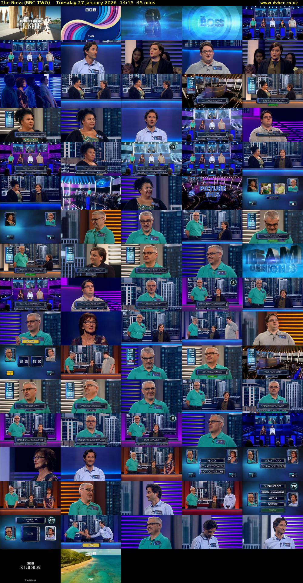 The Boss (BBC TWO) Tuesday 27 January 2026 14:15 - 15:00