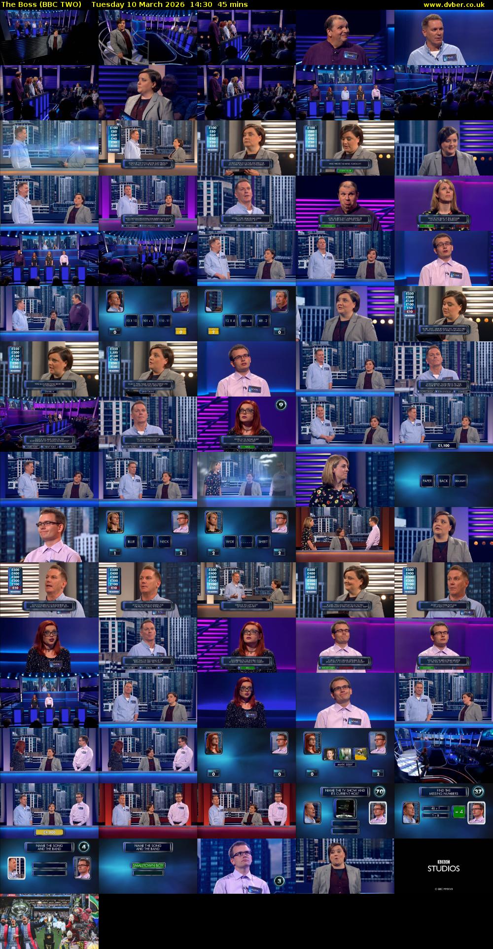 The Boss (BBC TWO) Tuesday 10 March 2026 14:30 - 15:15