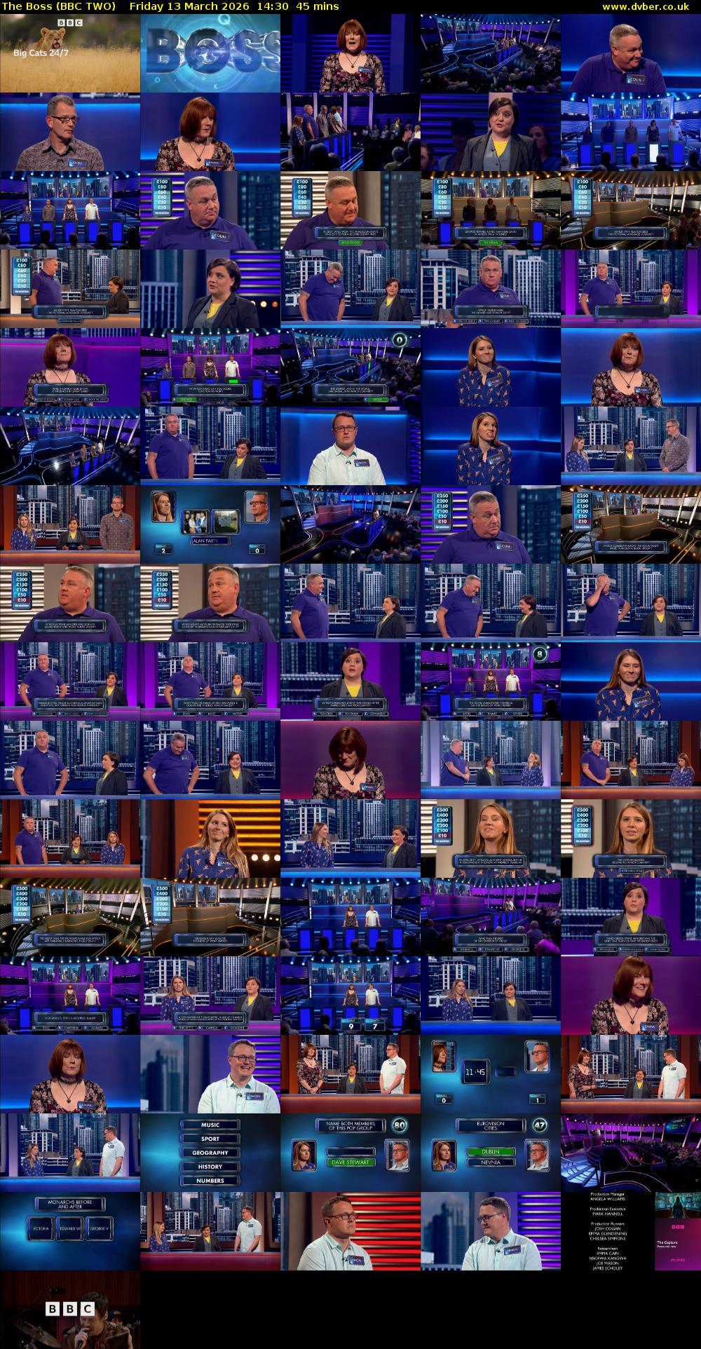 The Boss (BBC TWO) Friday 13 March 2026 14:30 - 15:15