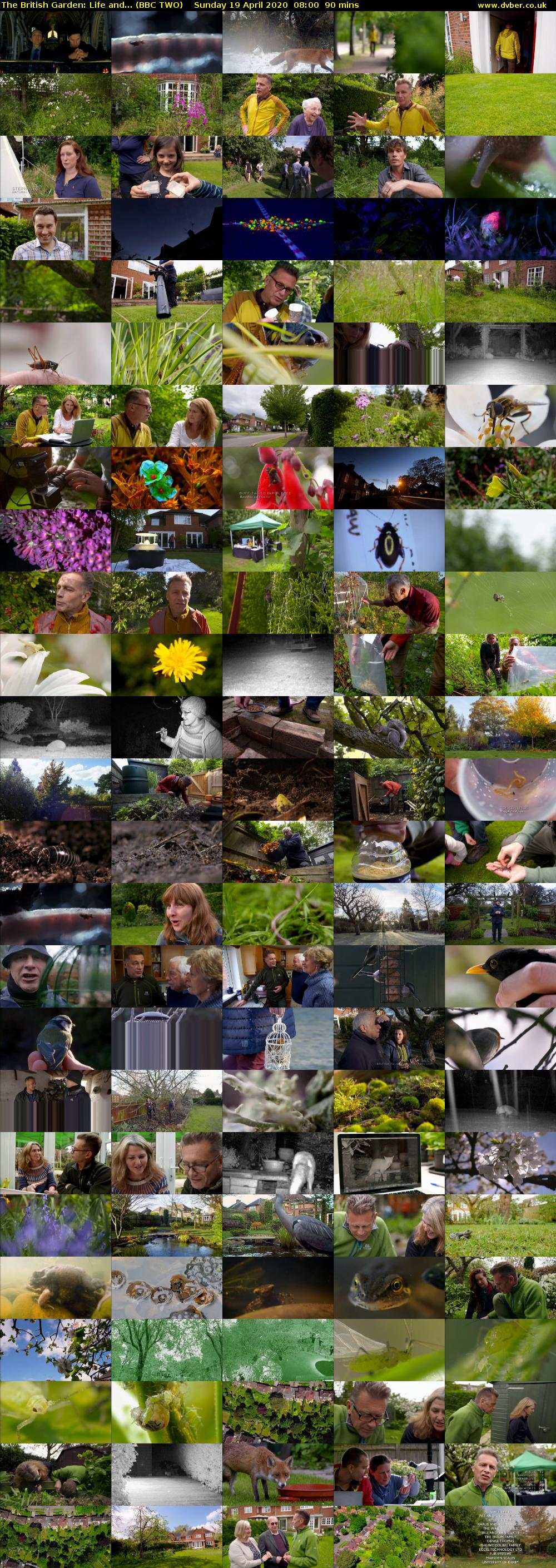 The British Garden: Life and... (BBC TWO) Sunday 19 April 2020 08:00 - 09:30