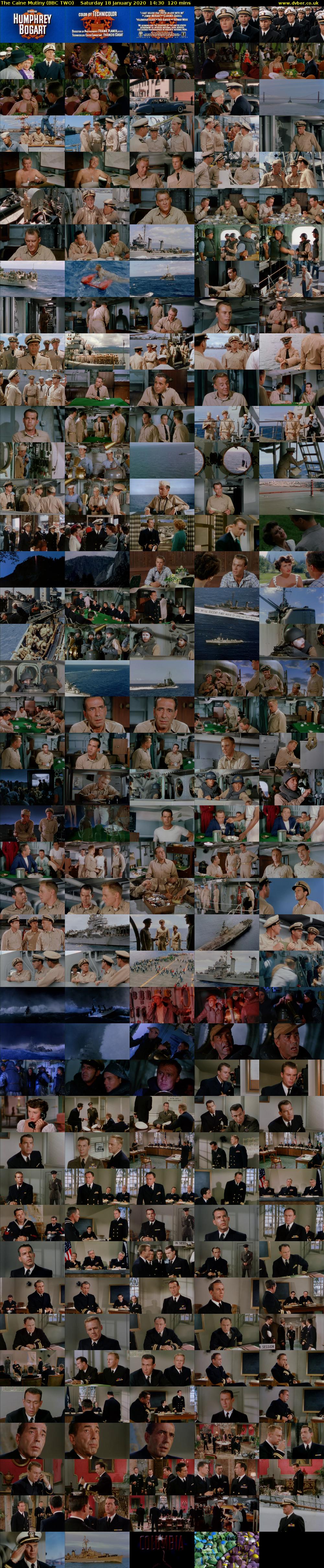 The Caine Mutiny (BBC TWO) Saturday 18 January 2020 14:30 - 16:30