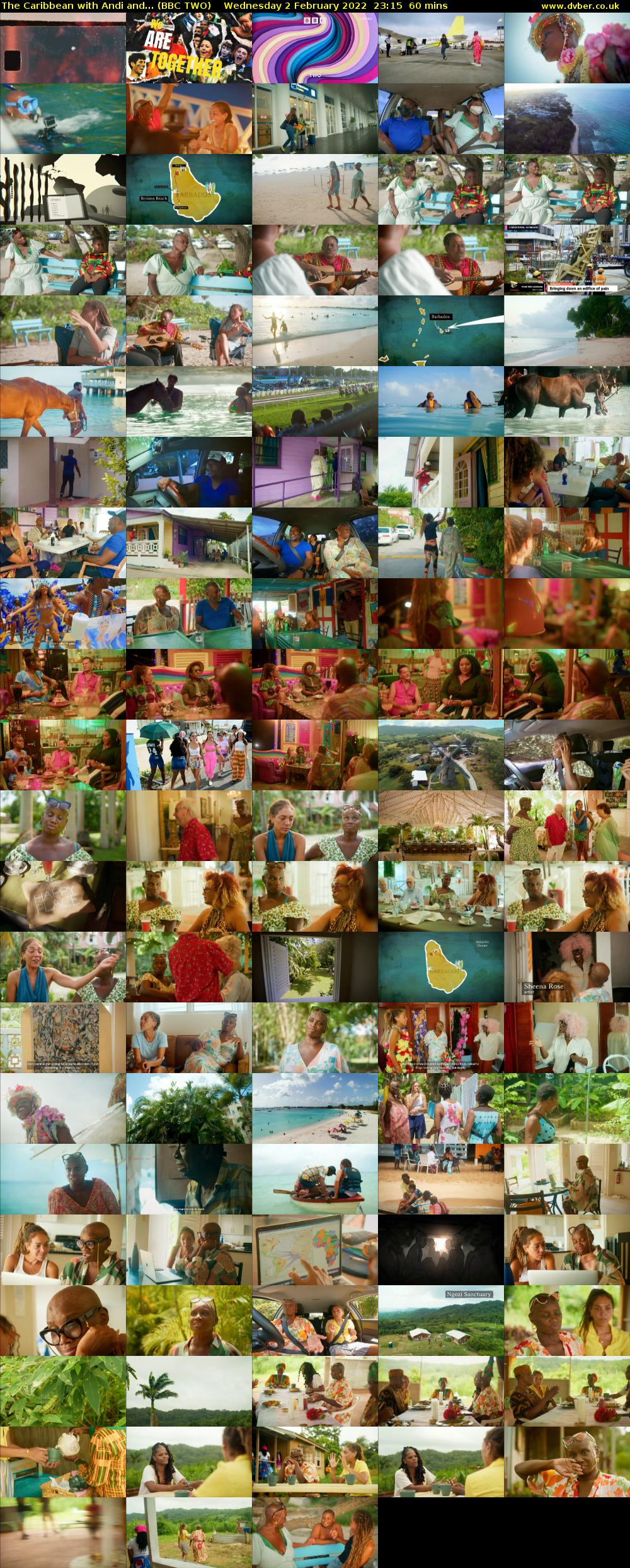 The Caribbean with Andi and... (BBC TWO) Wednesday 2 February 2022 23:15 - 00:15