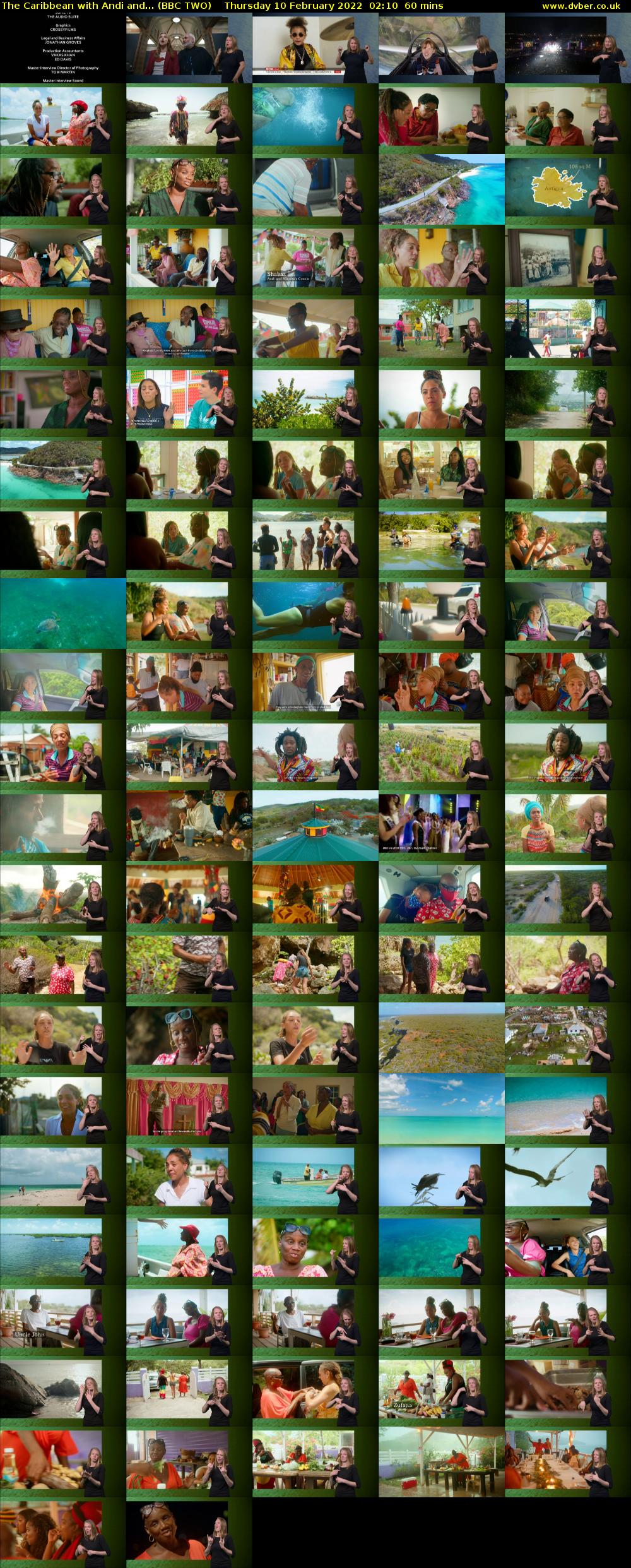 The Caribbean with Andi and... (BBC TWO) Thursday 10 February 2022 02:10 - 03:10