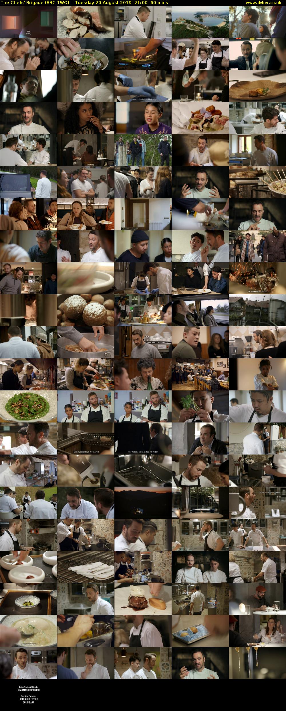 The Chefs' Brigade (BBC TWO) Tuesday 20 August 2019 21:00 - 22:00