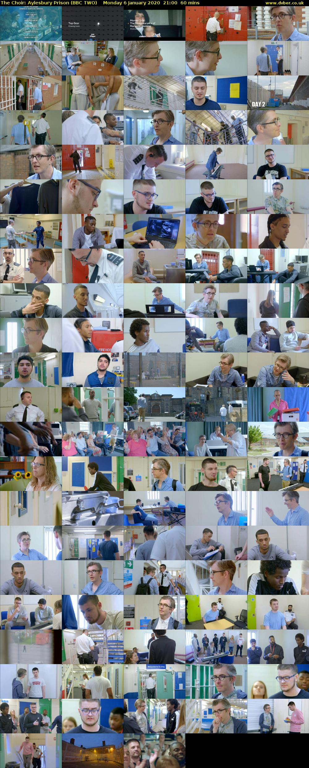 The Choir: Aylesbury Prison (BBC TWO) Monday 6 January 2020 21:00 - 22:00