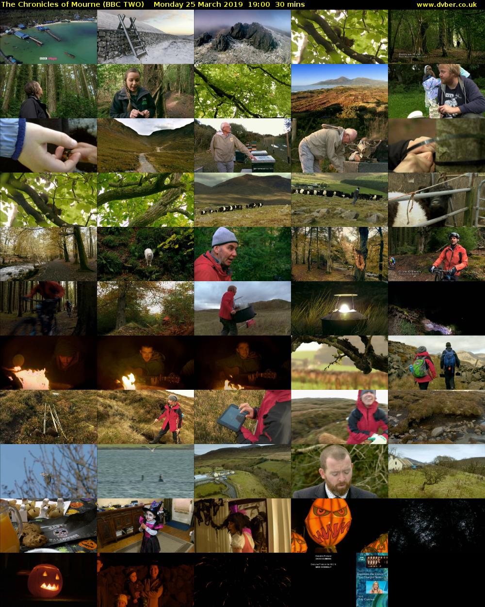 The Chronicles of Mourne (BBC TWO) Monday 25 March 2019 19:00 - 19:30