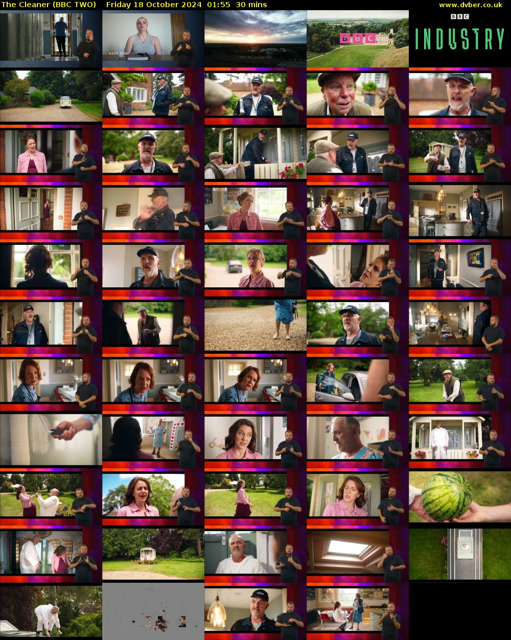 The Cleaner (BBC TWO) Friday 18 October 2024 01:55 - 02:25