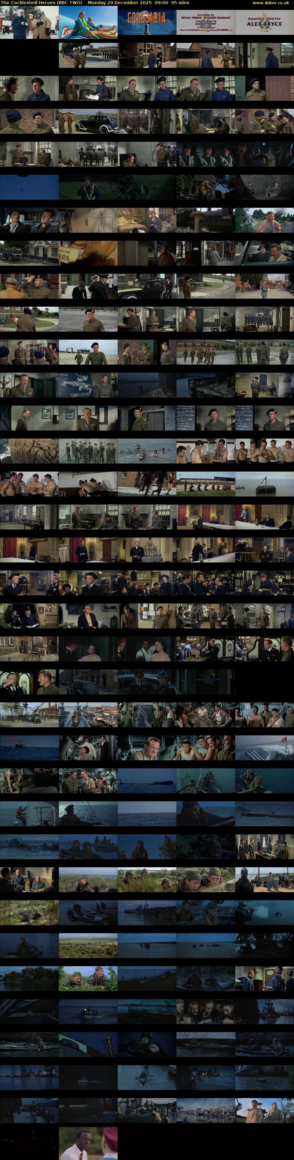 The Cockleshell Heroes (BBC TWO) Monday 29 December 2025 09:00 - 10:35