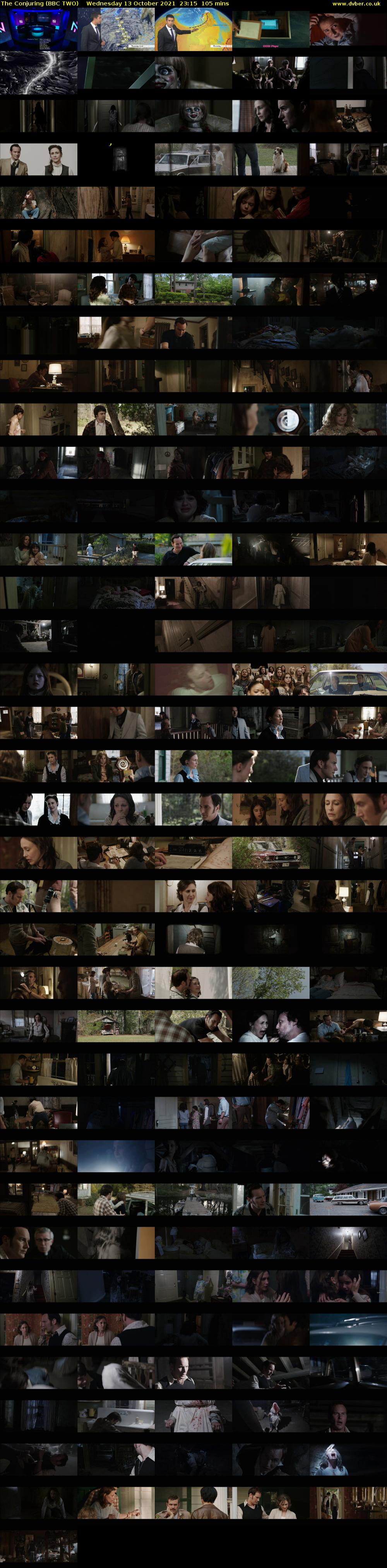The Conjuring (BBC TWO) Wednesday 13 October 2021 23:15 - 01:00