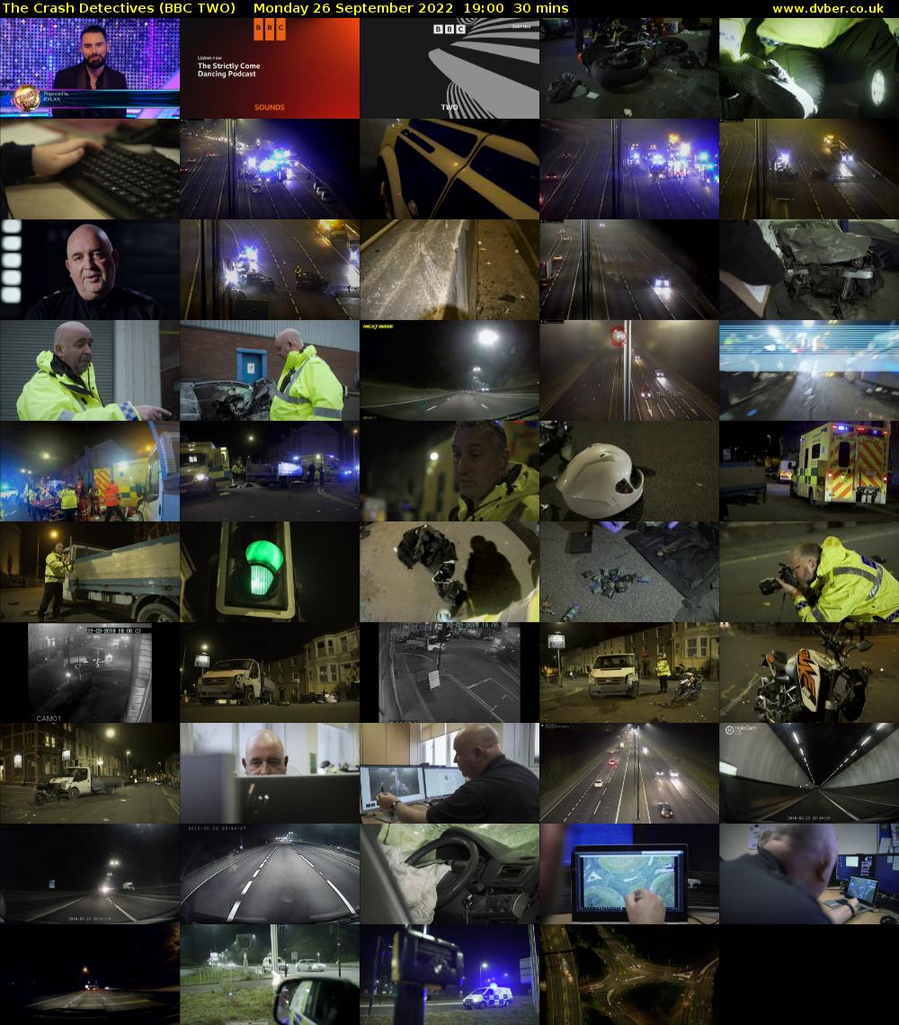 The Crash Detectives (BBC TWO) Monday 26 September 2022 19:00 - 19:30