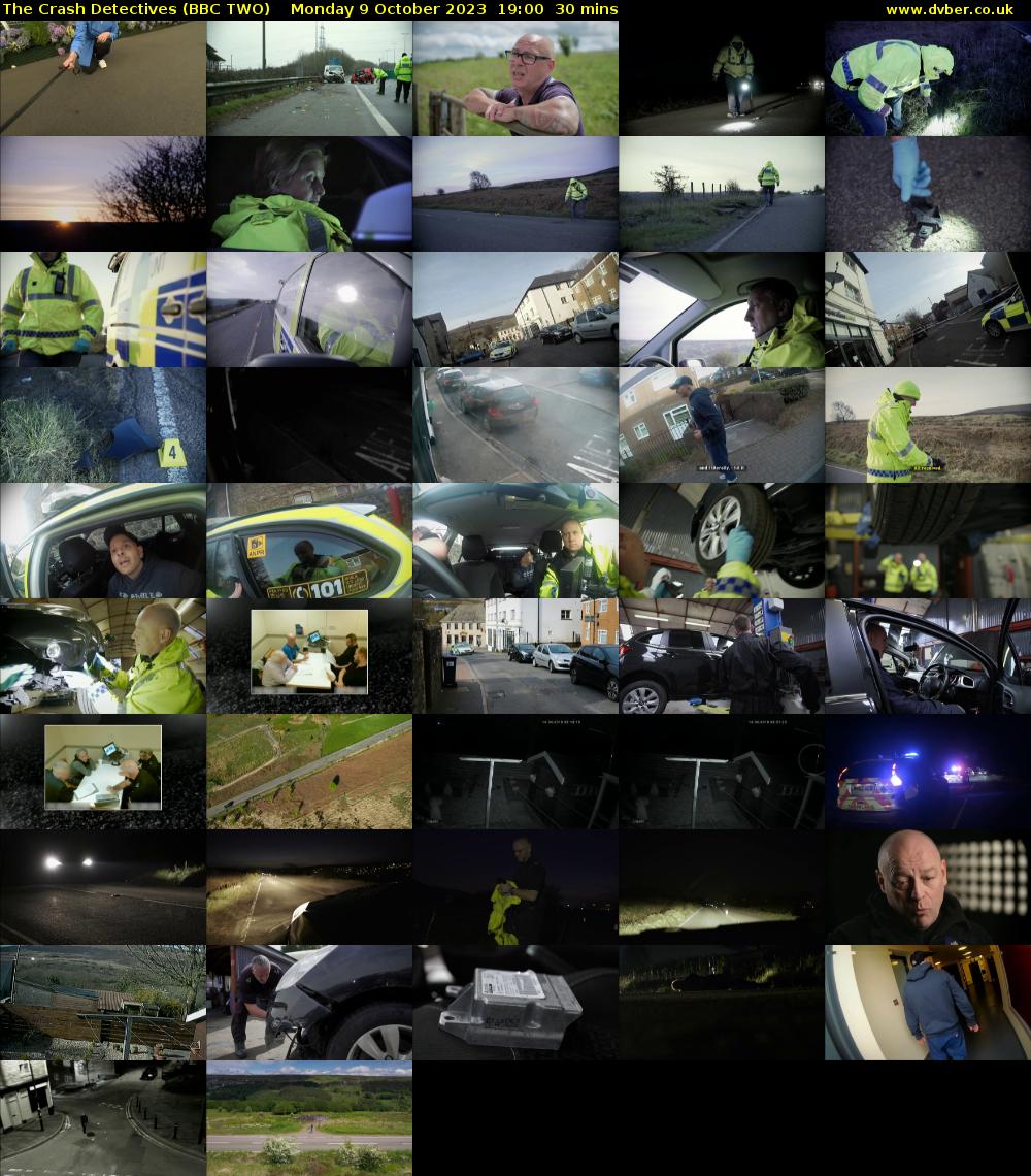 The Crash Detectives (BBC TWO) Monday 9 October 2023 19:00 - 19:30