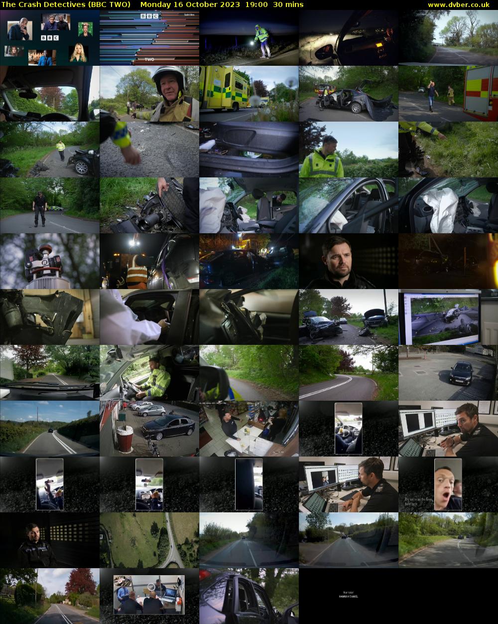 The Crash Detectives (BBC TWO) Monday 16 October 2023 19:00 - 19:30