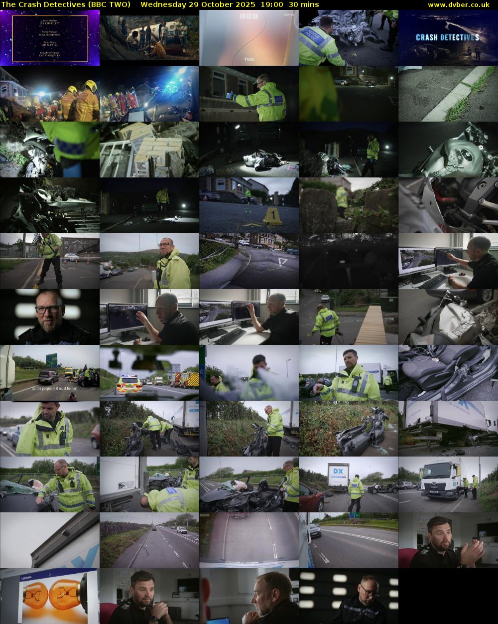 The Crash Detectives (BBC TWO) Wednesday 29 October 2025 19:00 - 19:30