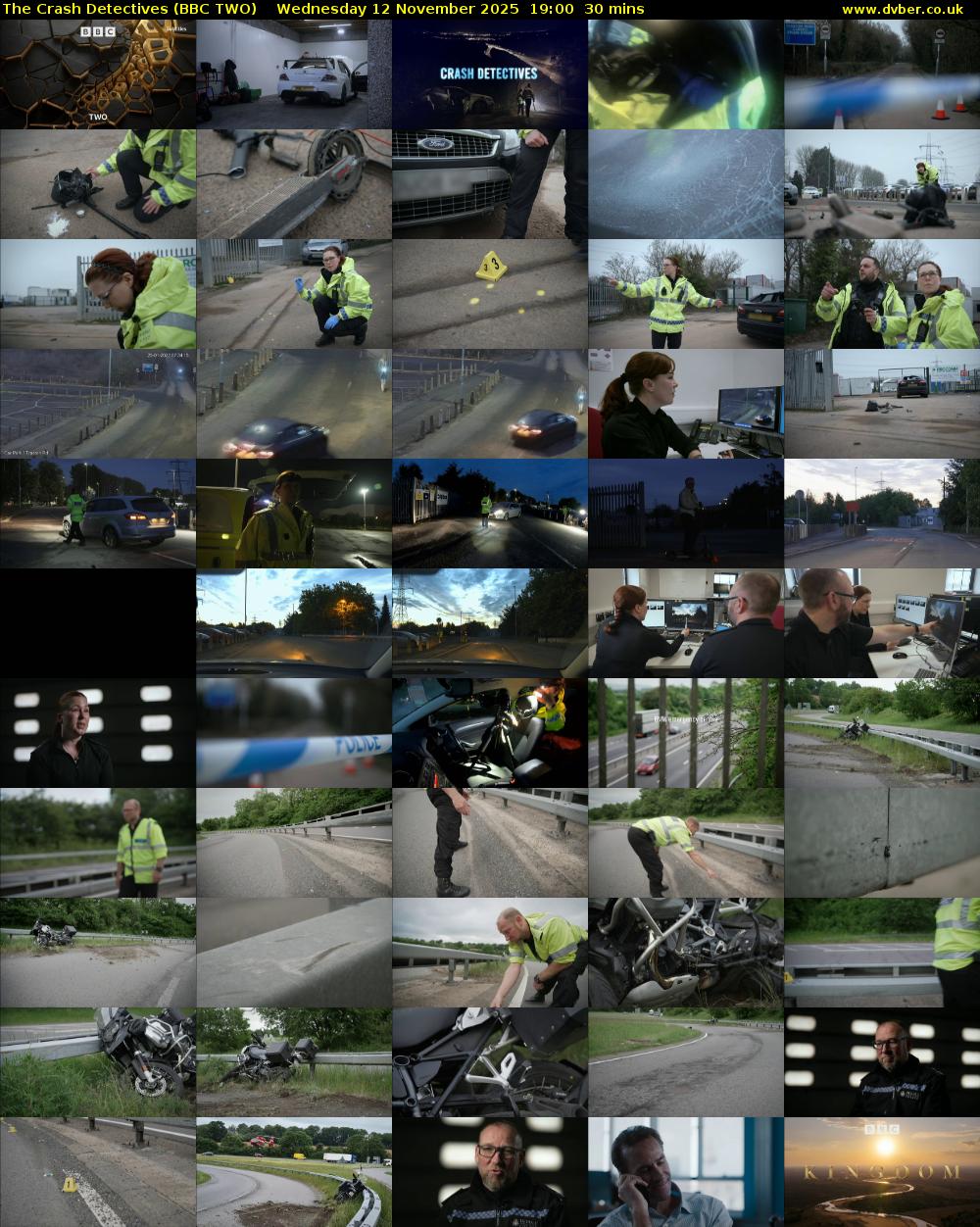 The Crash Detectives (BBC TWO) Wednesday 12 November 2025 19:00 - 19:30
