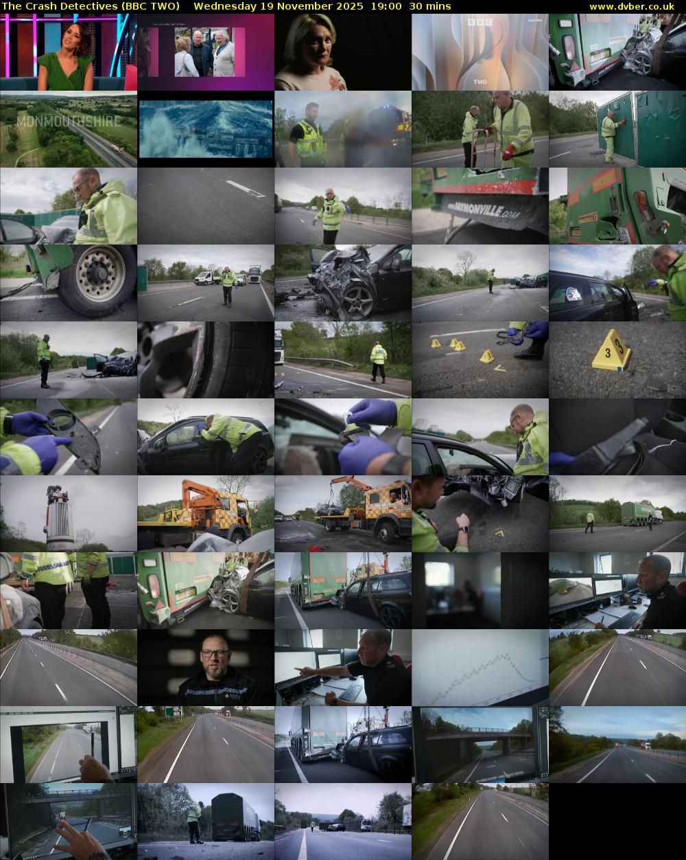 The Crash Detectives (BBC TWO) Wednesday 19 November 2025 19:00 - 19:30
