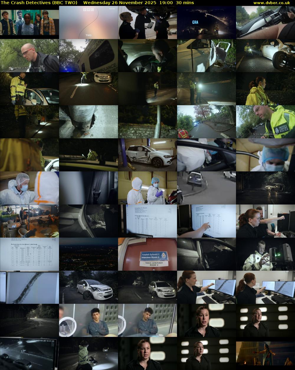 The Crash Detectives (BBC TWO) Wednesday 26 November 2025 19:00 - 19:30