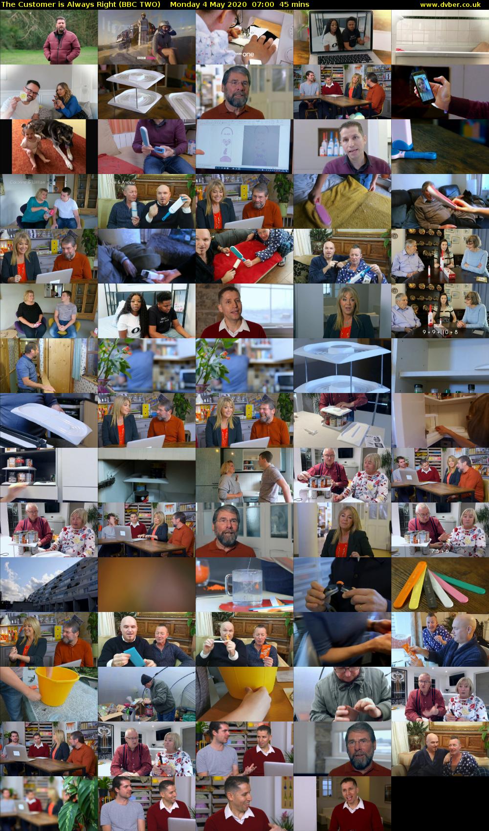 The Customer Is Always Right (BBC TWO) Monday 4 May 2020 07:00 - 07:45
