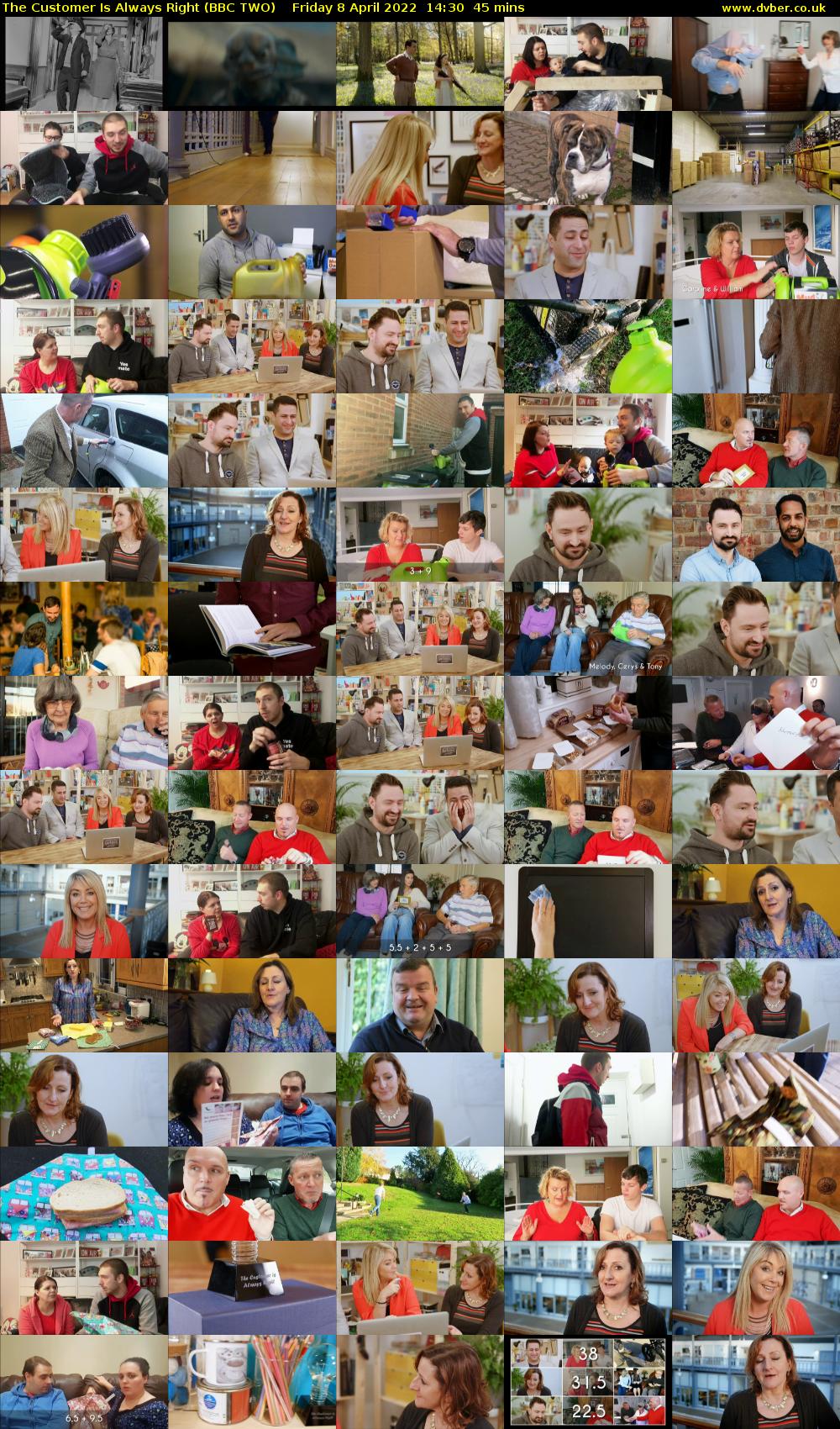 The Customer Is Always Right (BBC TWO) Friday 8 April 2022 14:30 - 15:15