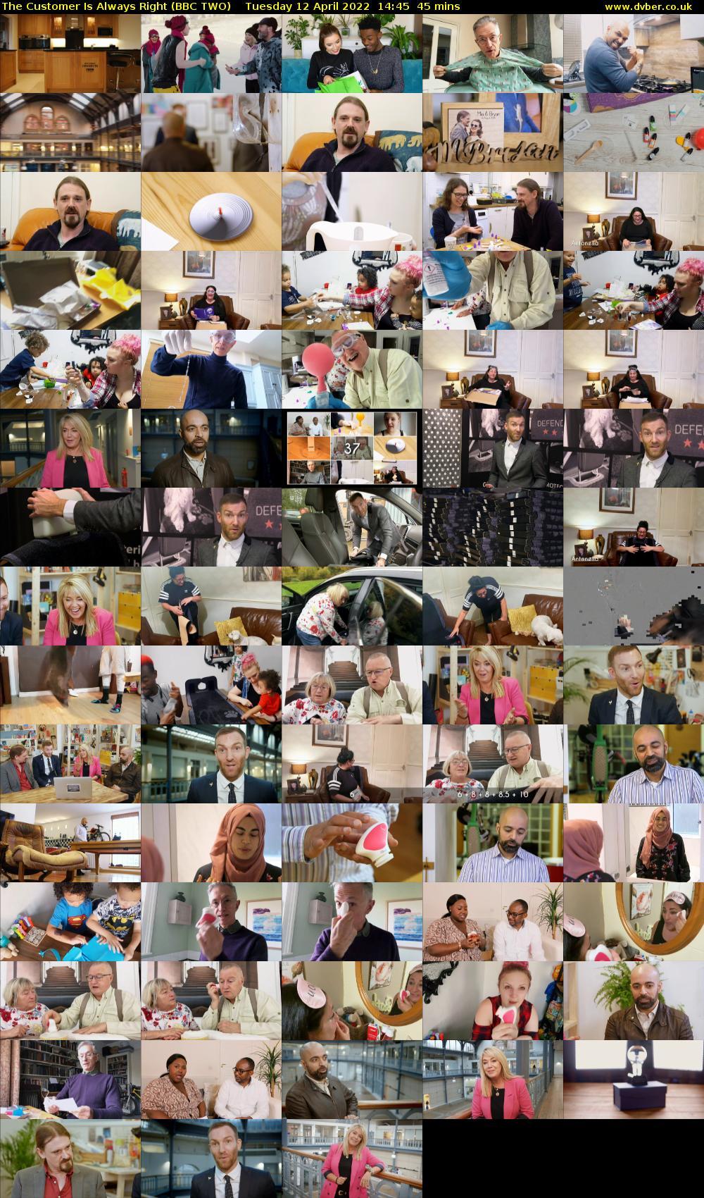 The Customer Is Always Right (BBC TWO) Tuesday 12 April 2022 14:45 - 15:30