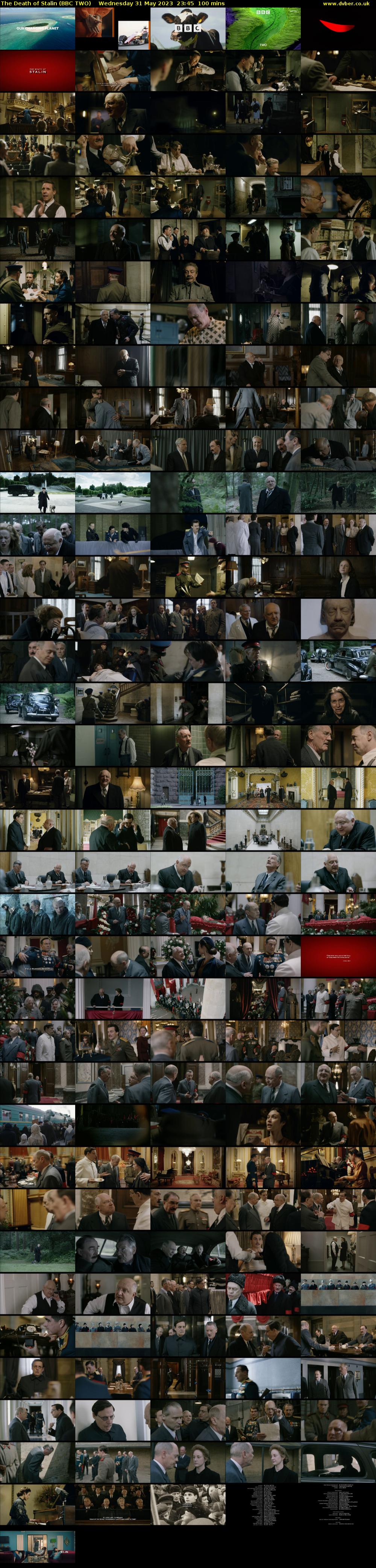 The Death of Stalin (BBC TWO) Wednesday 31 May 2023 23:45 - 01:25