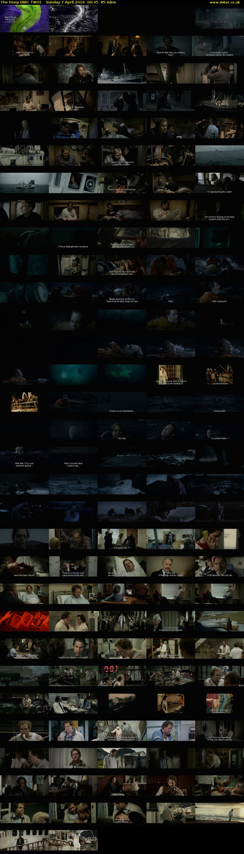 The Deep (BBC TWO) Sunday 7 April 2019 00:45 - 02:10