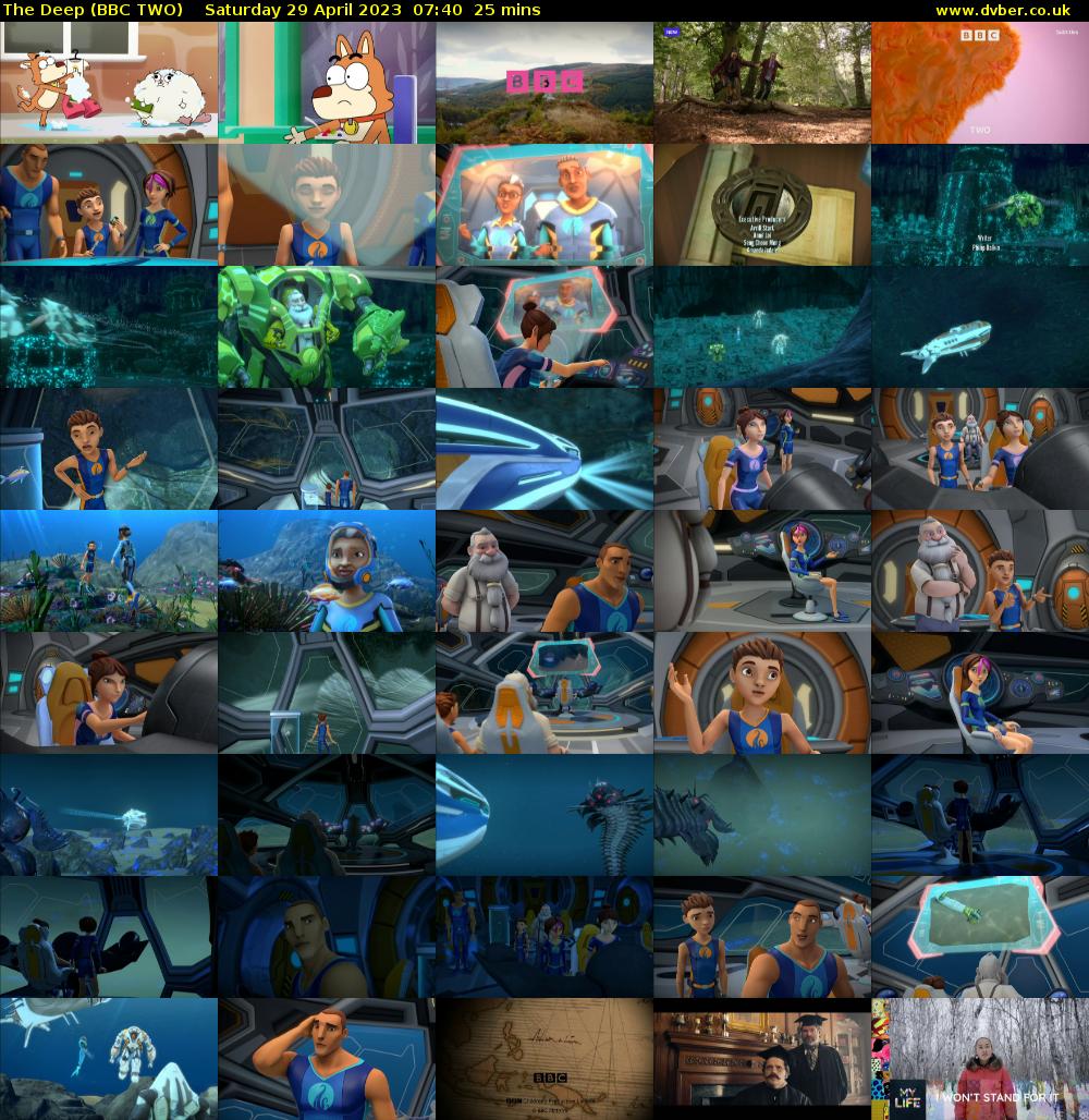 The Deep (BBC TWO) Saturday 29 April 2023 07:40 - 08:05