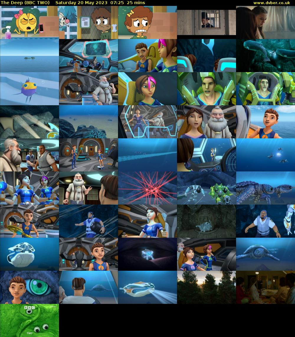The Deep (BBC TWO) Saturday 20 May 2023 07:25 - 07:50