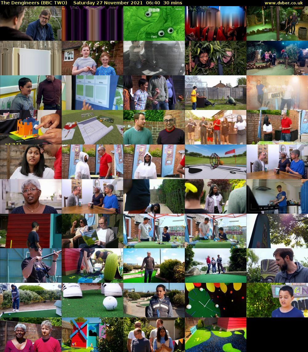 The Dengineers (BBC TWO) Saturday 27 November 2021 06:40 - 07:10
