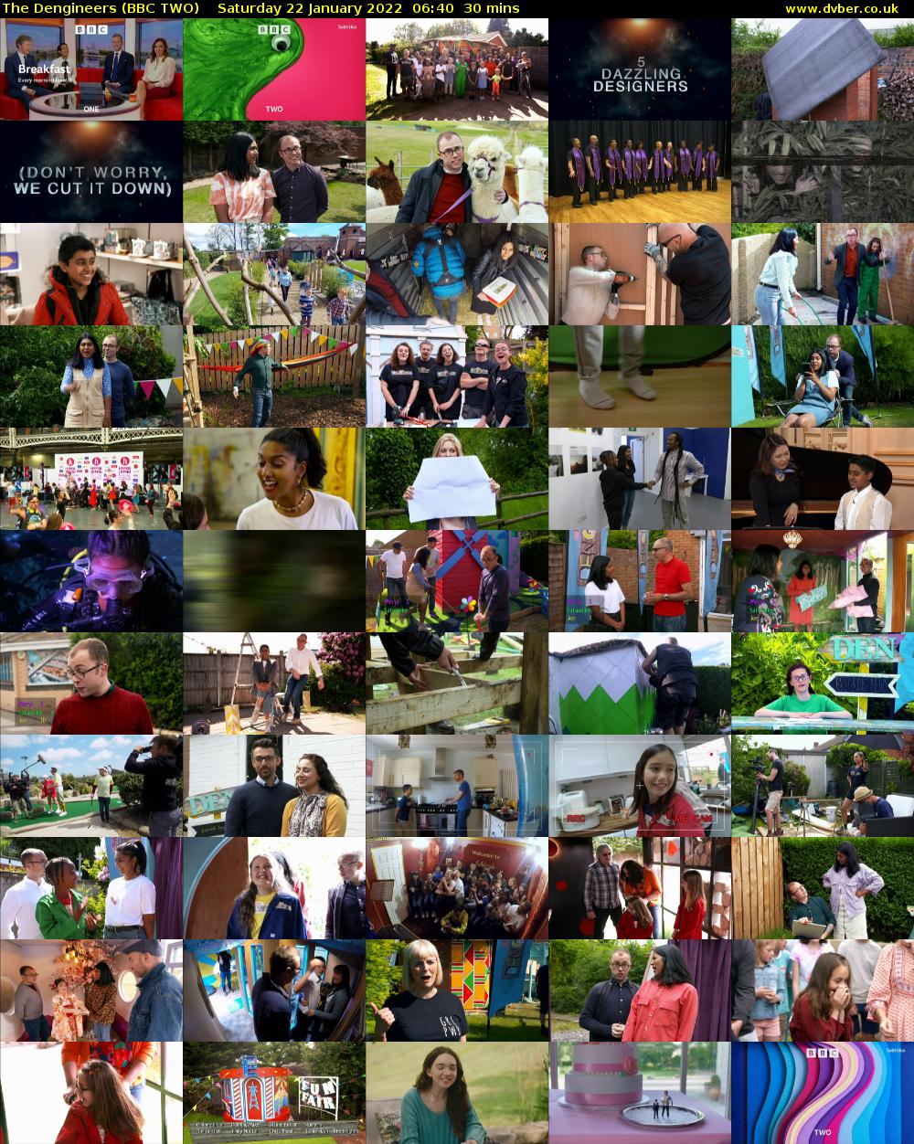 The Dengineers (BBC TWO) Saturday 22 January 2022 06:40 - 07:10