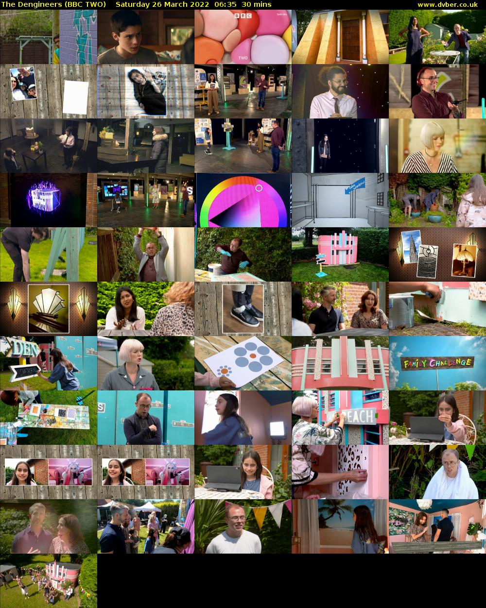 The Dengineers (BBC TWO) Saturday 26 March 2022 06:35 - 07:05