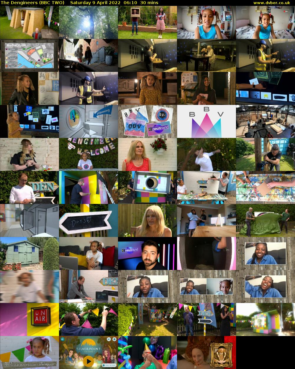 The Dengineers (BBC TWO) Saturday 9 April 2022 06:10 - 06:40