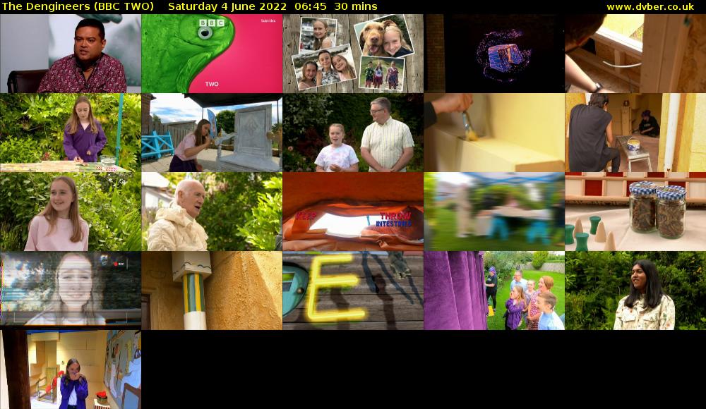 The Dengineers (BBC TWO) Saturday 4 June 2022 06:45 - 07:15