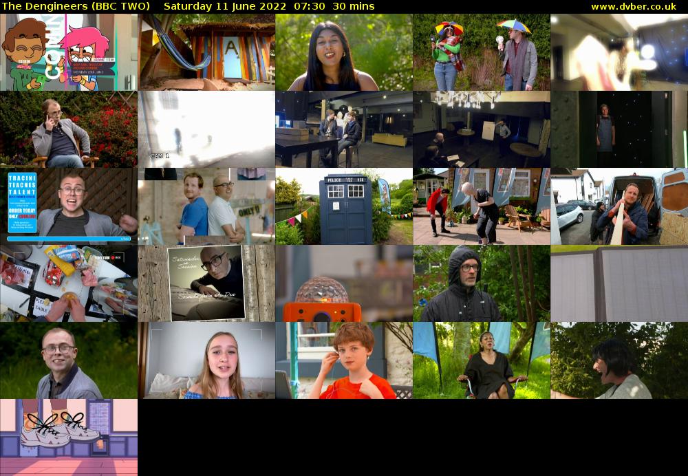 The Dengineers (BBC TWO) Saturday 11 June 2022 07:30 - 08:00